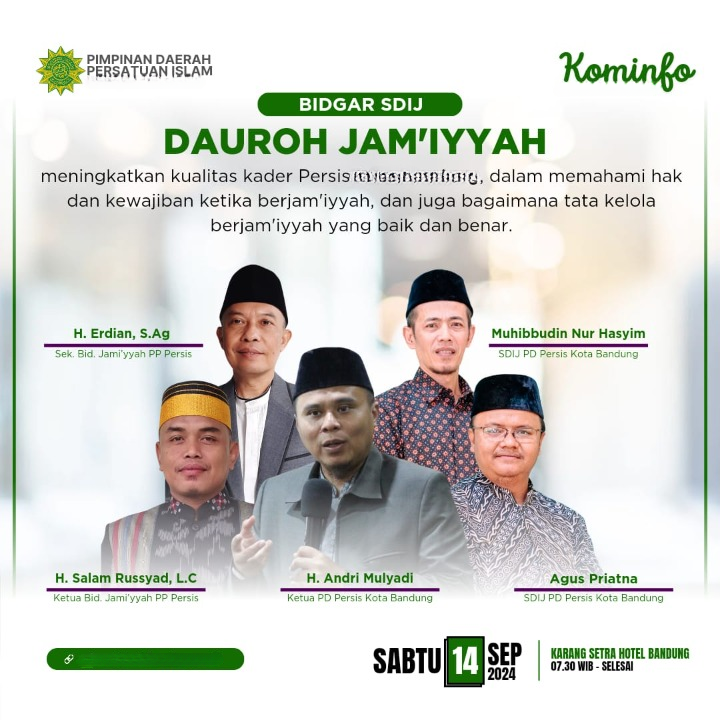 Dauroh Jamiyyah SDIJ PD PERSIS Kabupaten Bireuen